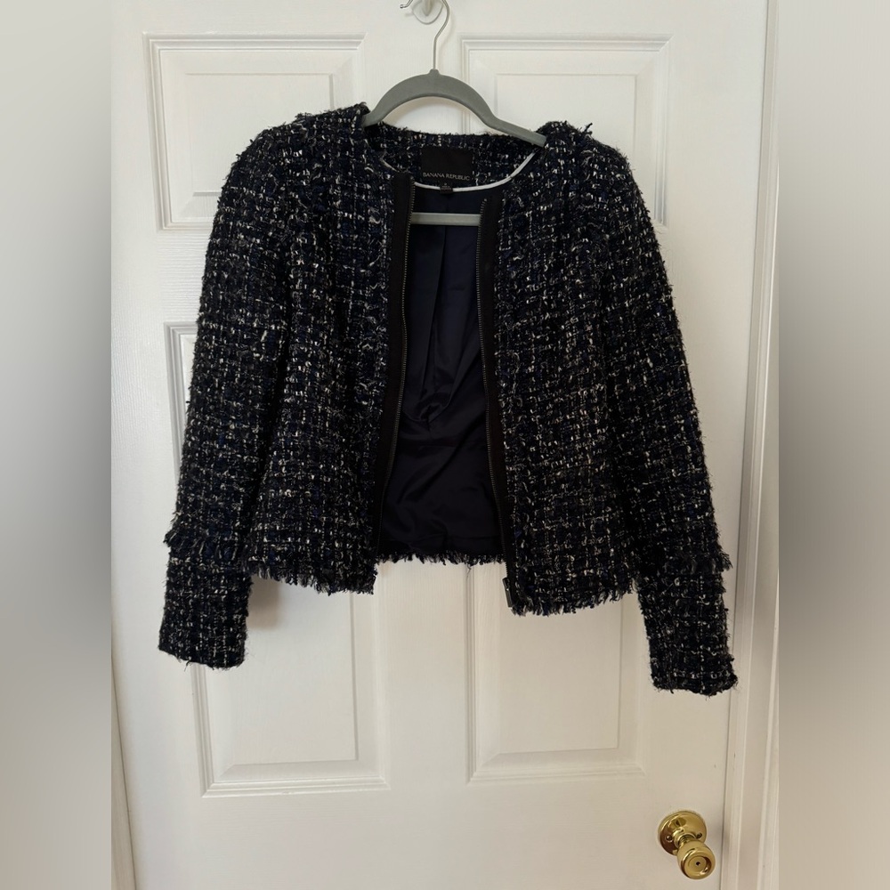 Banana Republic Tweed Blazer